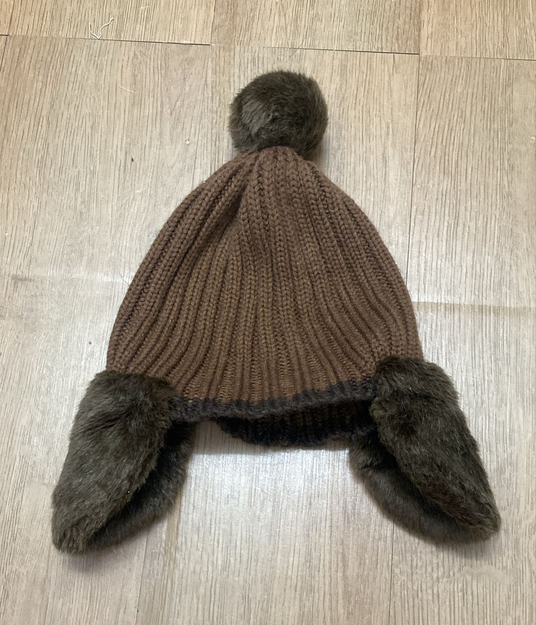 Japanese Brand Japanese Brand Fur Earflags Winter Beanie Size ONE SIZE - 2 Thumbnail
