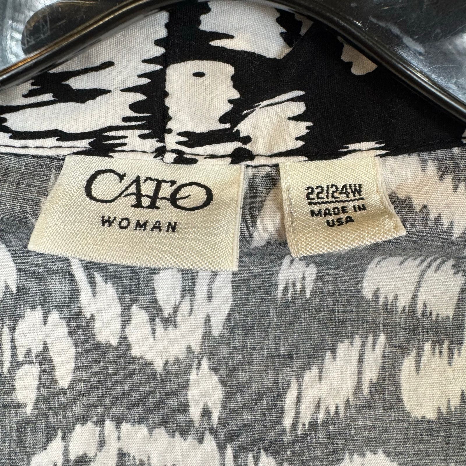 Other Cato Cropped Jacket Women's Size 22/24W Size 3XL / US 20-22 - 3 Thumbnail