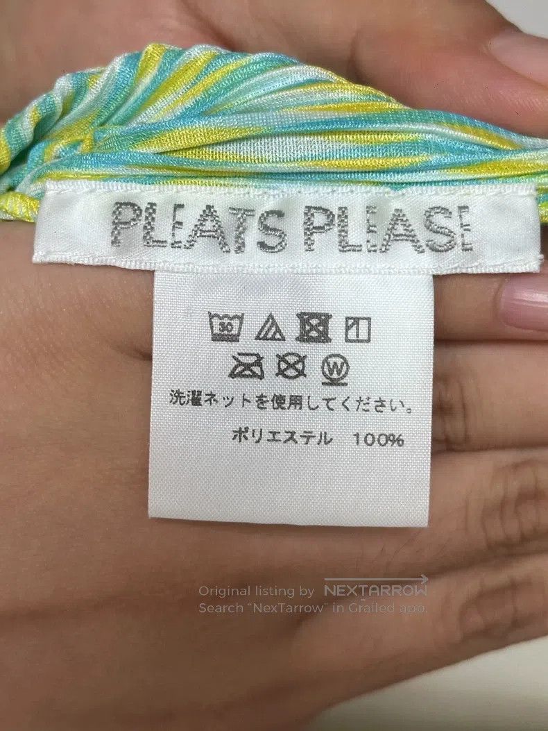 Issey Miyake Issey Miyake Green Short-Sleeve T-shirt Size XL / US 12-14 / IT 48-50 - 2 Thumbnail