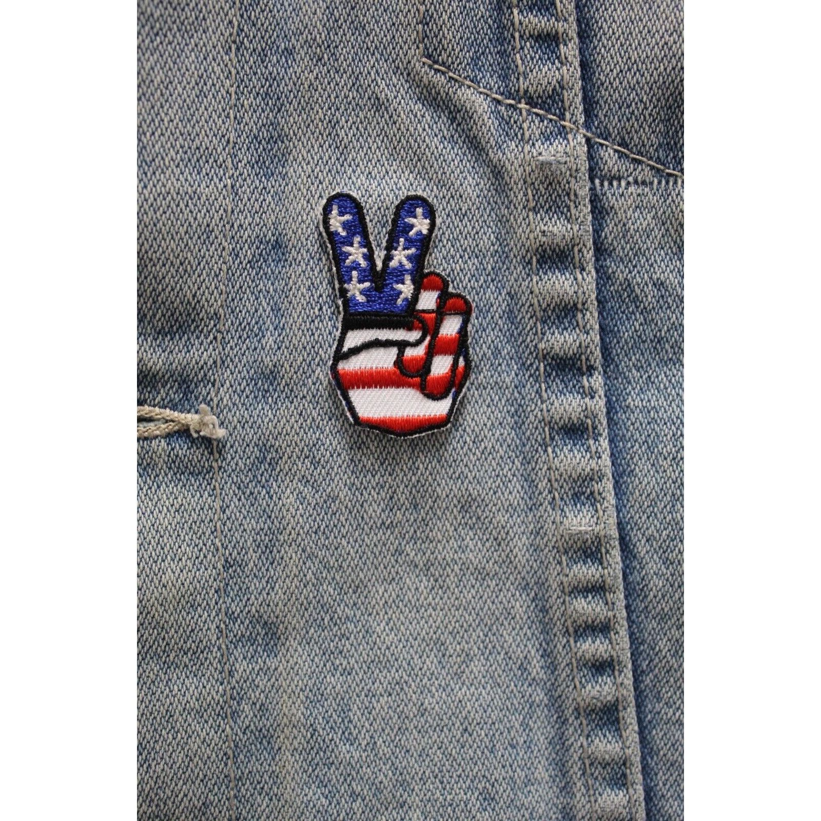 & Other Stories Jean Patches 60’s 90's Harley Davidson Men’s XL 100% Cotton Size US XL / EU 56 / 4 - 4 Thumbnail