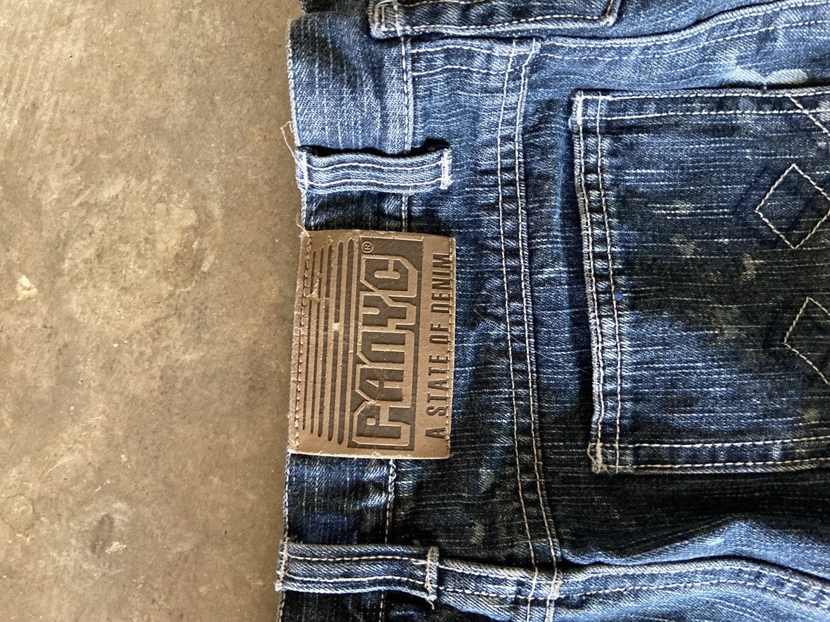 JNCO × Southpole Crazy Acid Washed Vintage Y2K Panyc Hip Hop Denim Jorts NOS Size US 26 / EU 42 - 6 Thumbnail