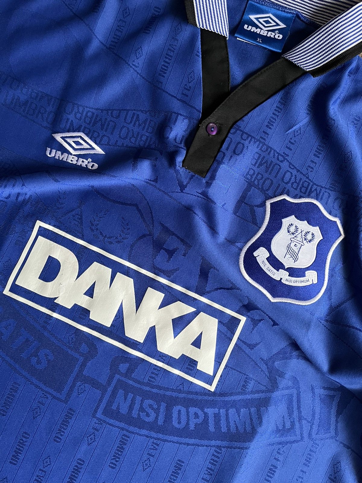 Umbro × Vintage Vintage Umbro Everton Home Jersey Football Jersey 1995-1997 Size US XL / EU 56 / 4 - 6 Thumbnail