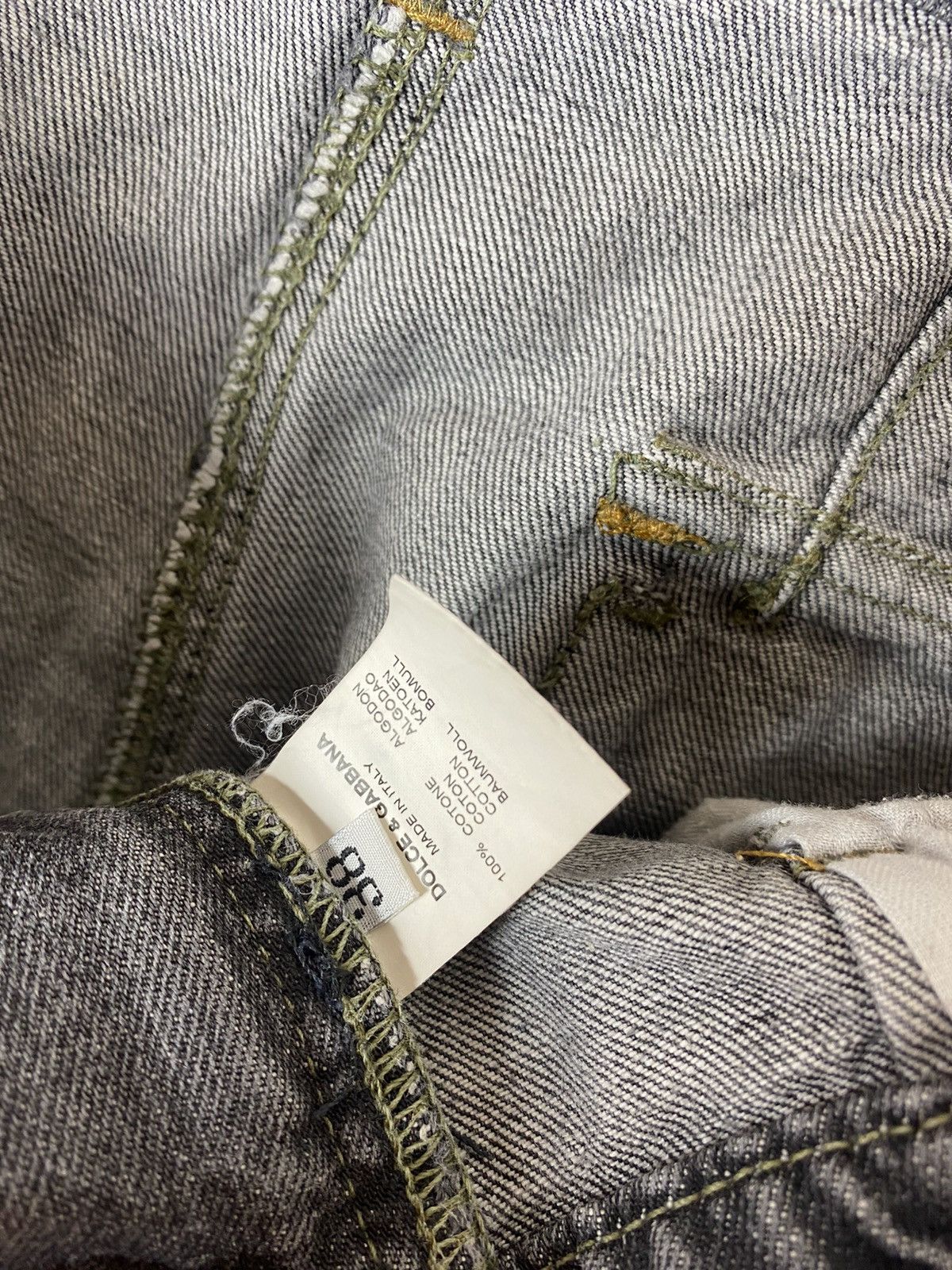 Dolce & Gabbana RARE!!! Dolce & Gabbana cargo multipocket jeans denim pants Size 26" / US 2 / IT 38 - 13 Thumbnail