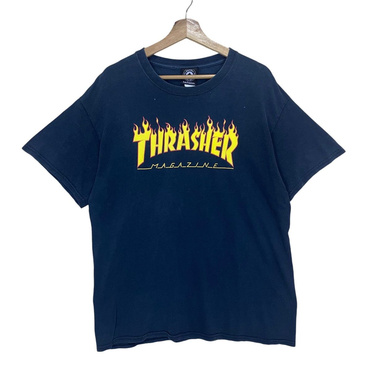 Thrasher Thrasher Skaterboard Magazine Big Logo Tee Size US M / EU 48-50 / 2 - 1 Thumbnail