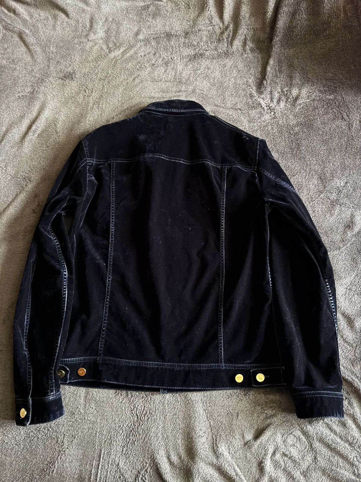 Emporio Armani Emporio Armani Rare velour men's jacket Size US L / EU 52-54 / 3 - 13 Thumbnail