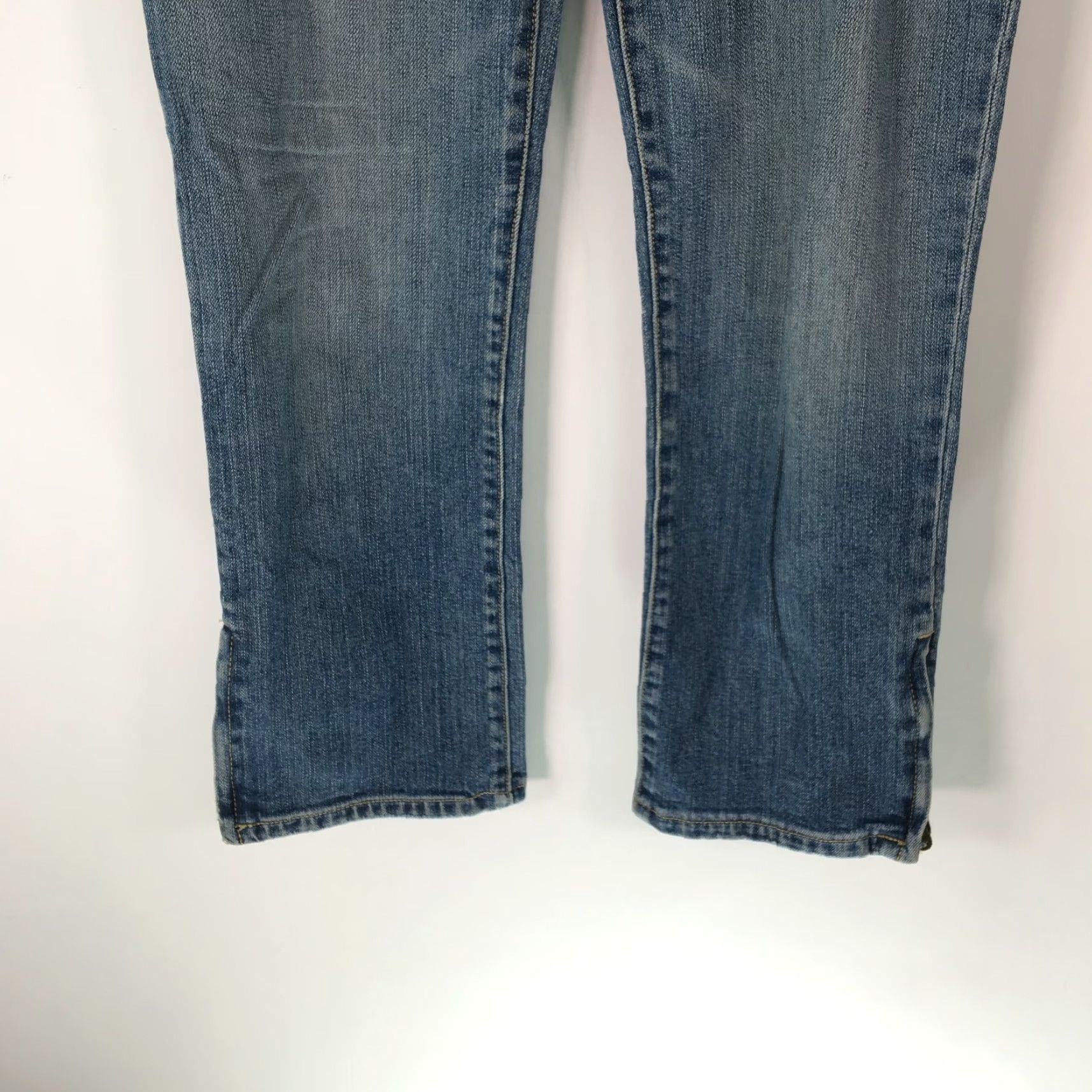 Abercrombie & Fitch VINTAGE Abercrombie & Fitch Womens Jeans Straight Denim 5-Pocket Regular Low Rise Blue Size 0 30x25 Size 25" / US 0 / IT 36 - 5 Thumbnail
