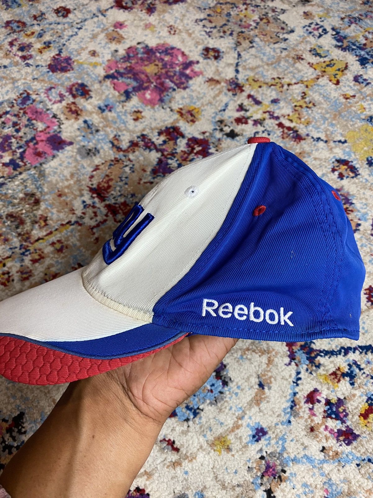 Reebok Classic Reebok NY New York Giants NFL Equipments Onfield Hat Size 42 - 4 Thumbnail