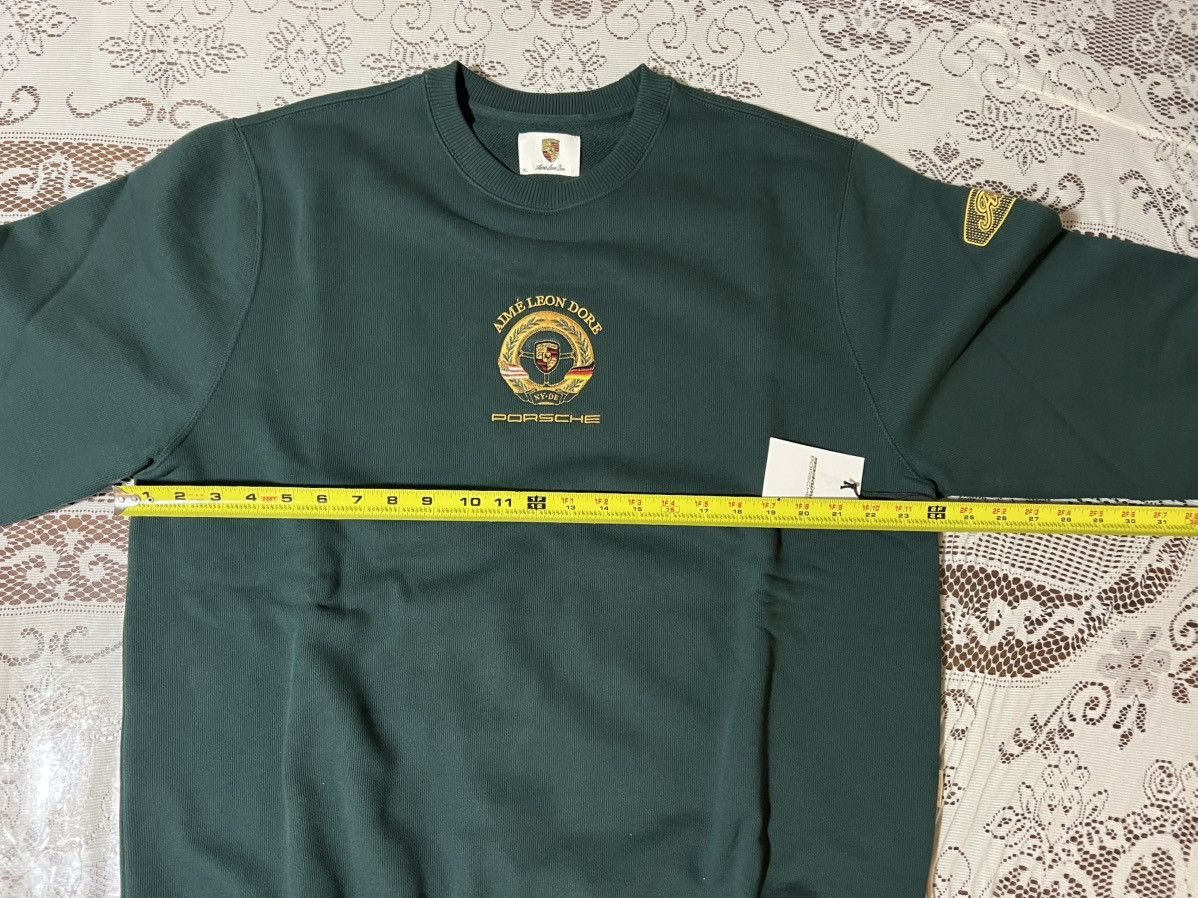 Aime Leon Dore × Porsche Design Aimé Leon Dore Porsche 993 Turbo Embroidered Crewneck Sz XL Size US XL / EU 56 / 4 - 6 Thumbnail