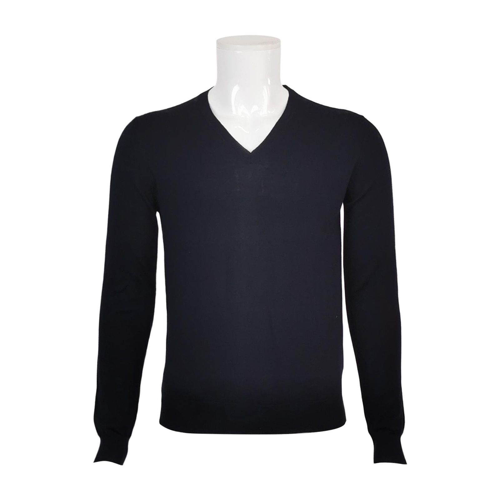 Prada Prada Wool Solid Crew Neck Sweater M Size US M / EU 48-50 / 2 - 1 Thumbnail
