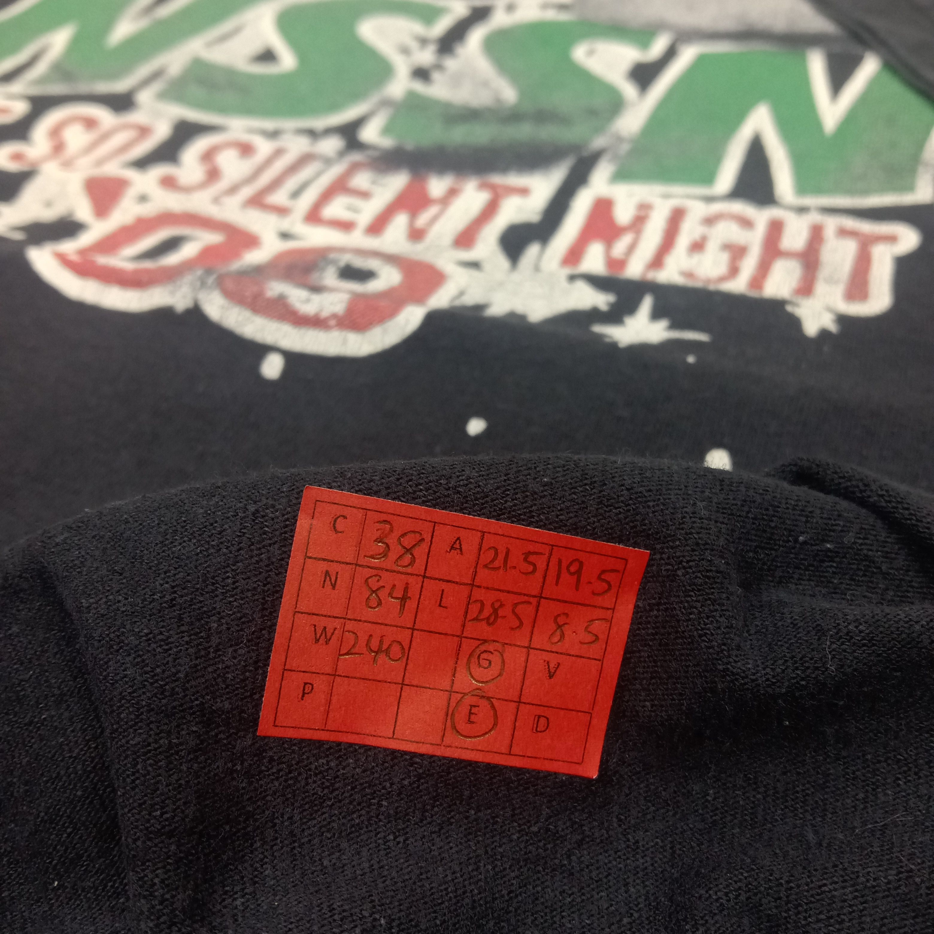Band Tees × Vintage Muse Afi Band Not So Silent Night Music Festival Tshirt Size US L / EU 52-54 / 3 - 8 Thumbnail
