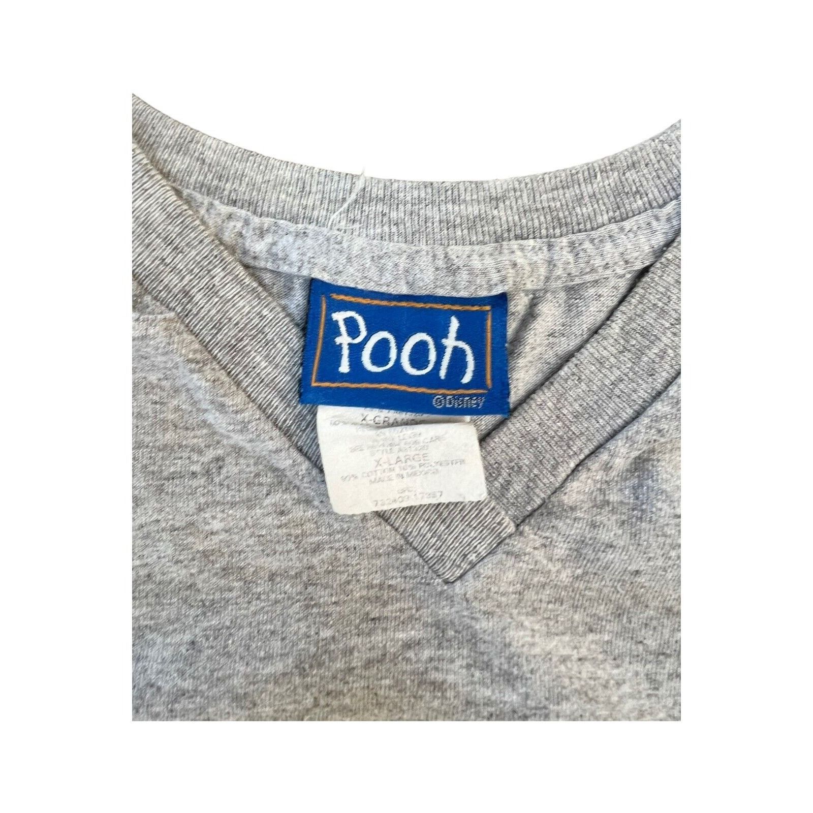 Disney Rare Vintage DISNEY Winnie the Pooh Eeyore Overalls 90s XL Size US XL / EU 56 / 4 - 7 Thumbnail