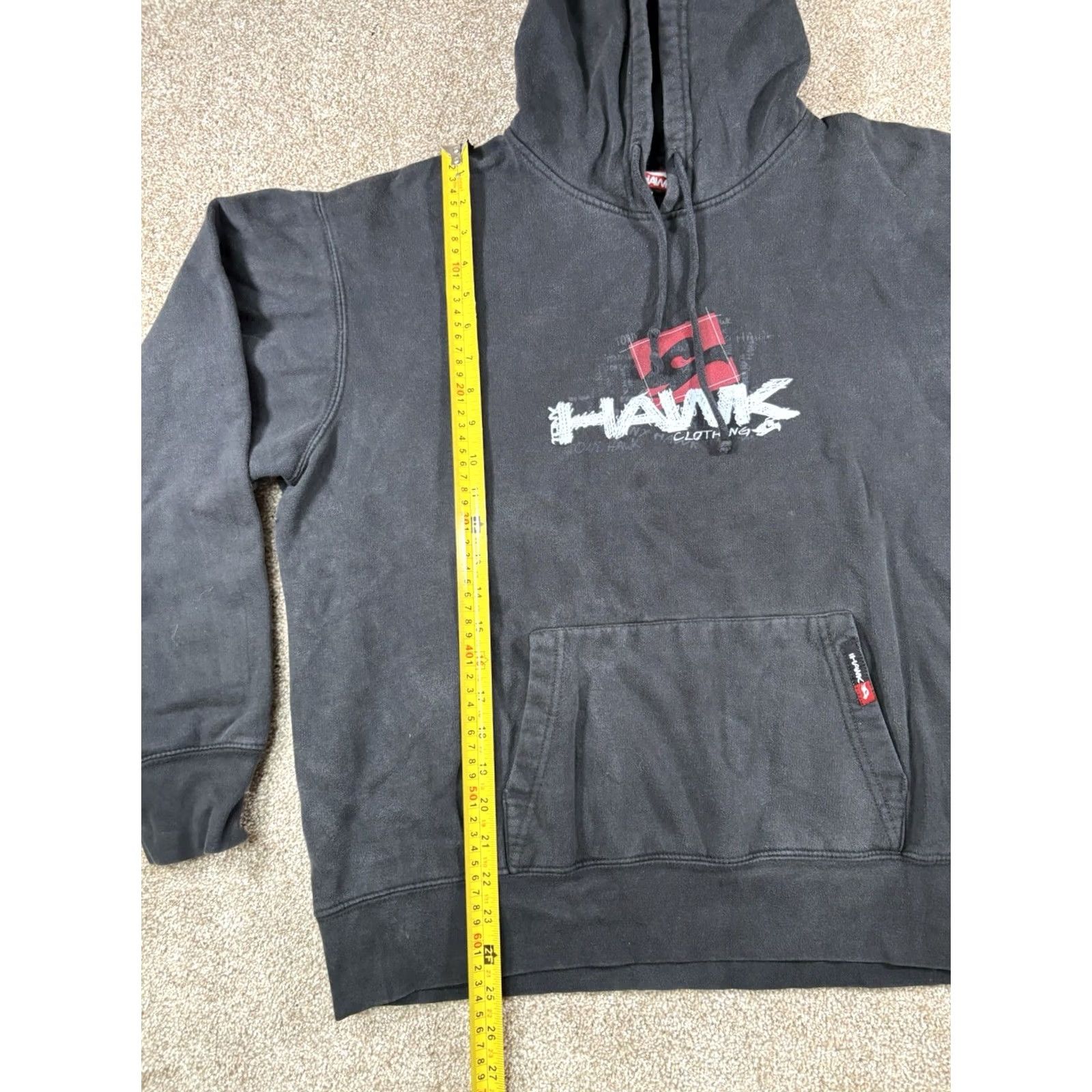 Vintage VINTAGE Tony Hawk Sweatshirt Men's XL Black Skateboard Y2K Distressed Grunge Size US XL / EU 56 / 4 - 7 Thumbnail