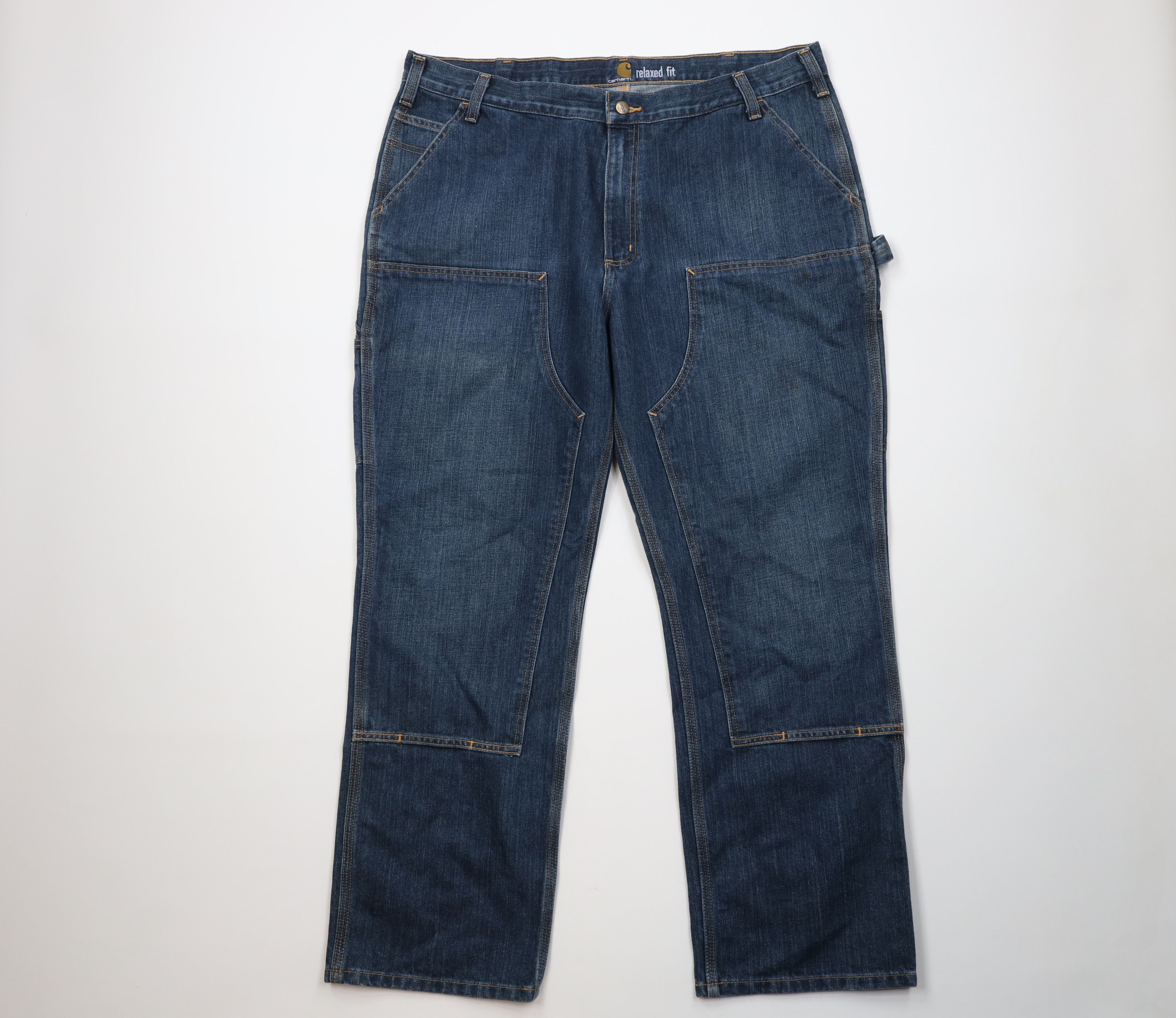 Carhartt Vintage Y2K Carhartt Relaxed Double Knee Wide Leg Jeans Size US 42 / EU 58 - 1 Thumbnail