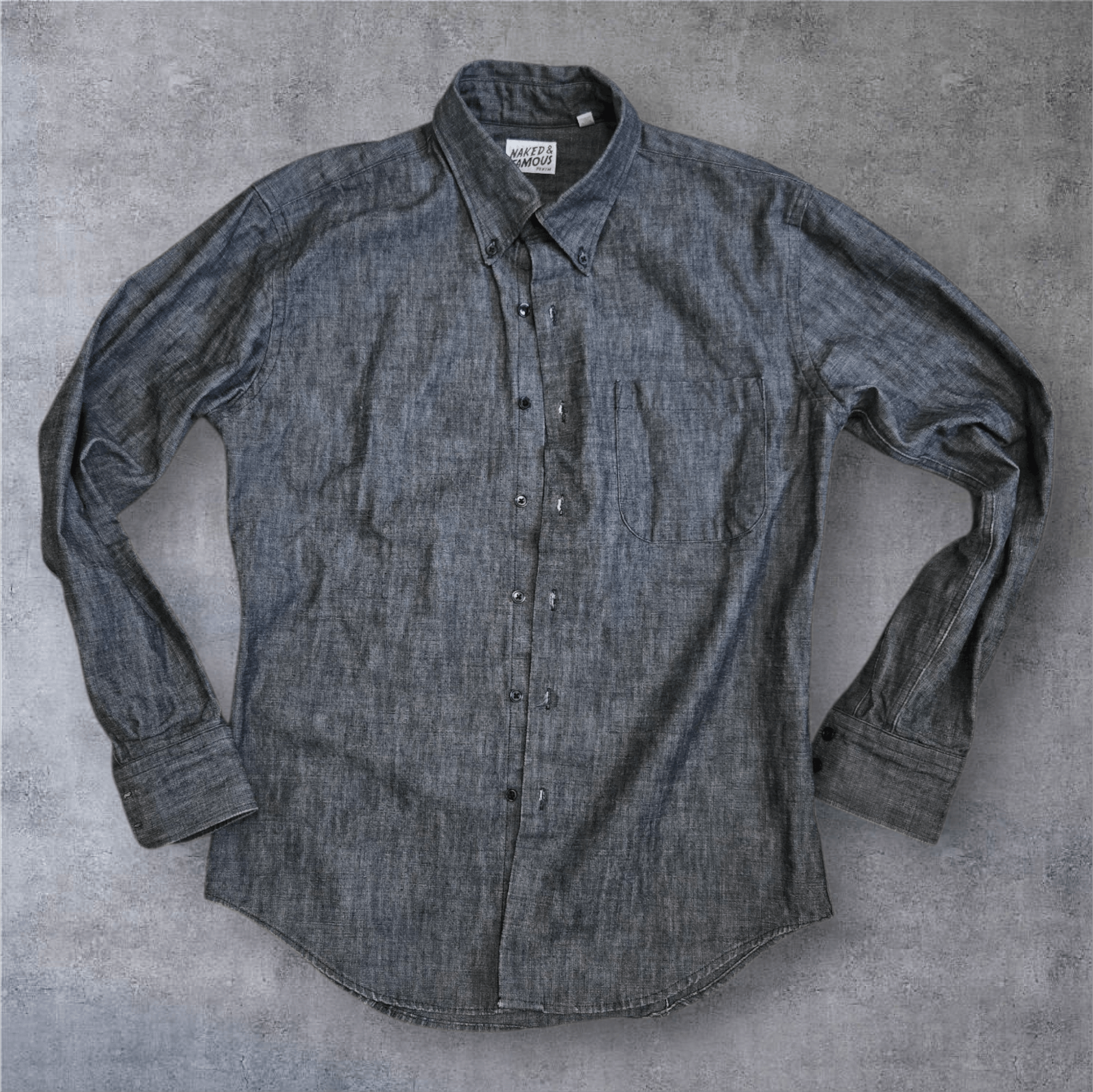 Naked & Famous Naked & Famous Japanese Denim Shirt Size US S / EU 44-46 / 1 - 1 Thumbnail