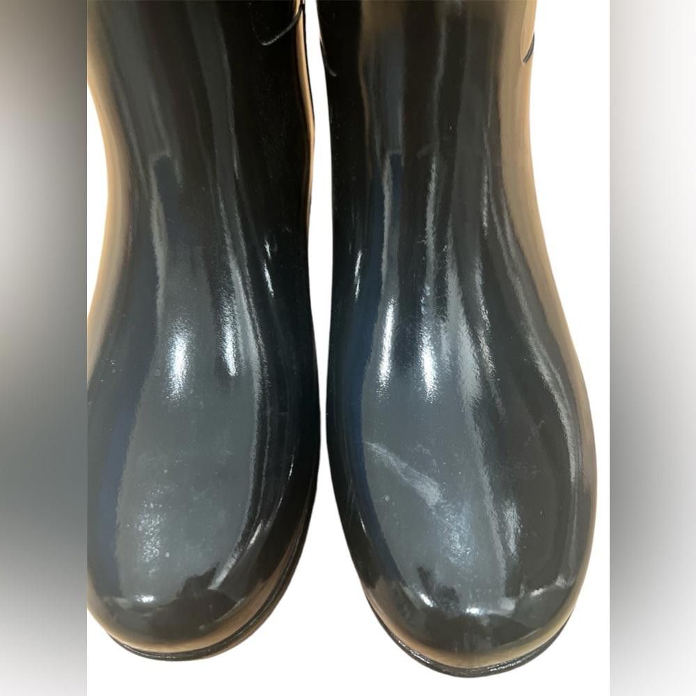 Hunter Hunter Women's Original Refined Tall Gloss Rain Boots size 6 Size US 6 / IT 36 - 3 Thumbnail