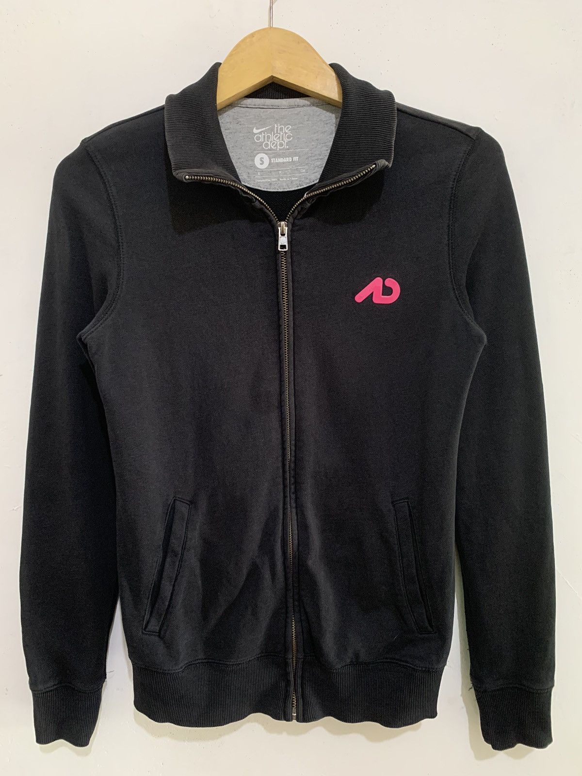 image of Nike Athletic Dept Casual Style Tracktop in Black, Men's (Size Medium)