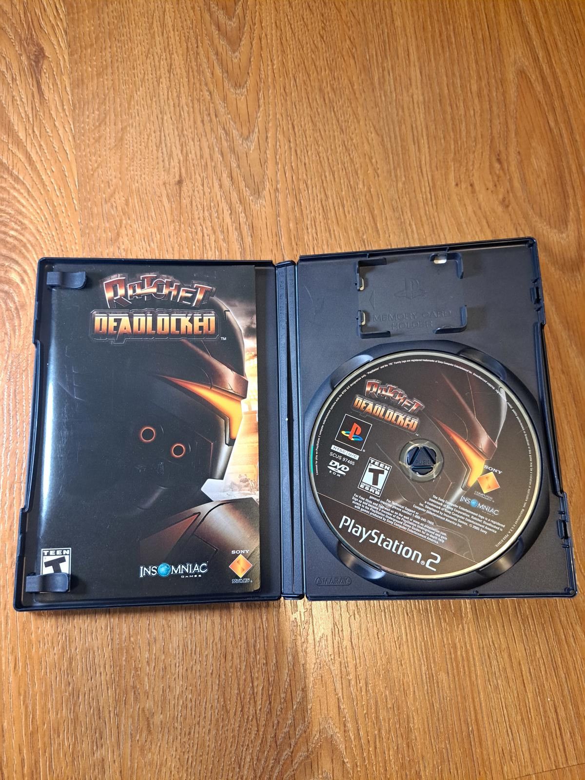 Other Ratchet Deadlocked PlayStation 2 Game Disc and Case Size ONE SIZE - 3 Thumbnail