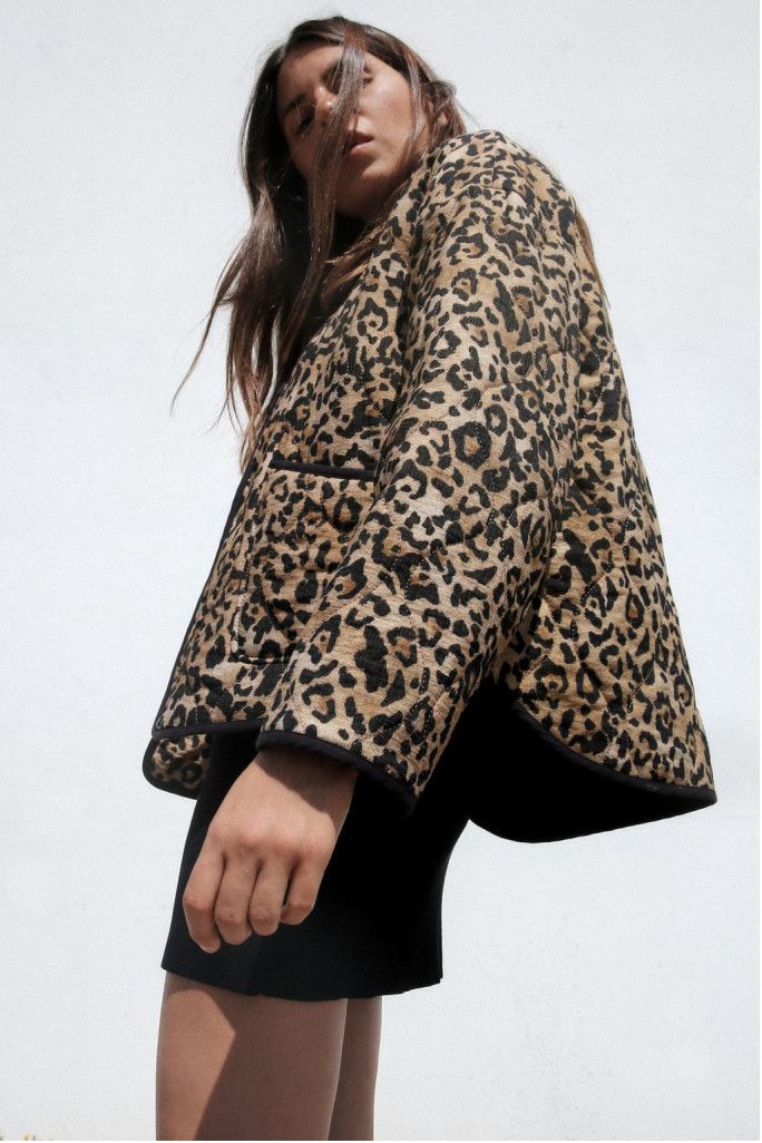 Zara Zara Animal Print Puffer Jacket Size S Size S / US 4 / IT 40 - 6 Thumbnail