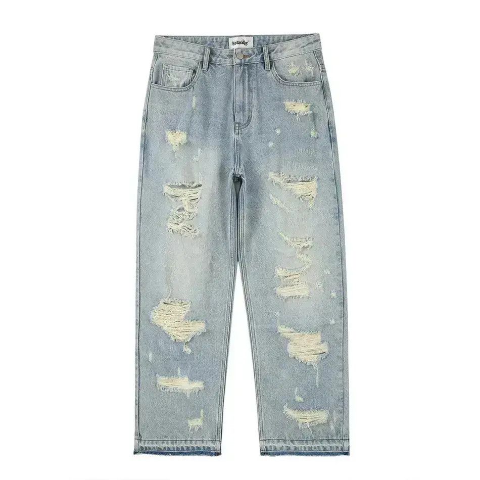 Japanese Brand Oversized jeans baggy cargo pants hip-hop style wide leg Y2K Size US 32 / EU 48 - 5 Thumbnail
