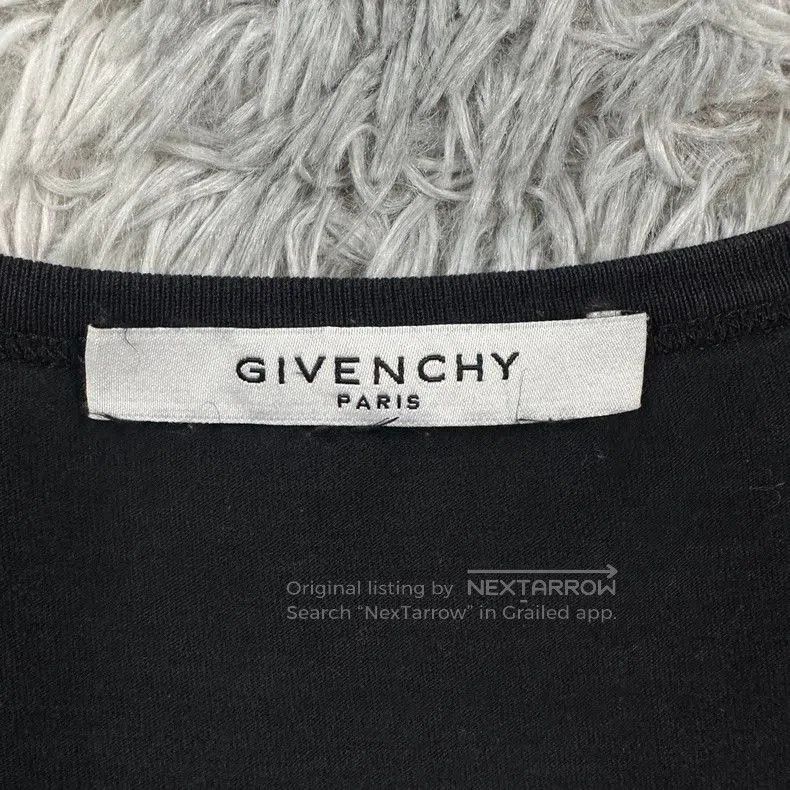 Givenchy Givenchy Black Distressed Logo T. Size US M / EU 48-50 / 2 - 3 Thumbnail