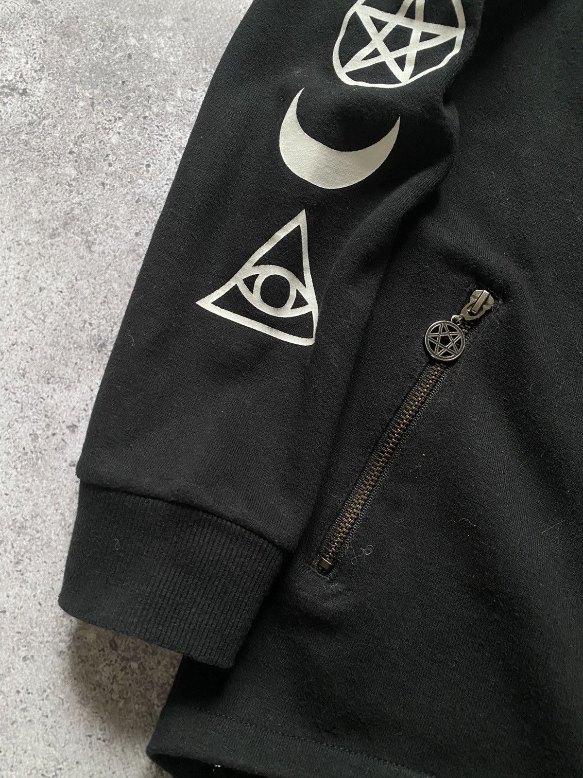Japanese Brand Vintage Gothicana EMP Zip Hoodie Gothic Avant Garde Punk Y2K Size US M / EU 48-50 / 2 - 7 Thumbnail