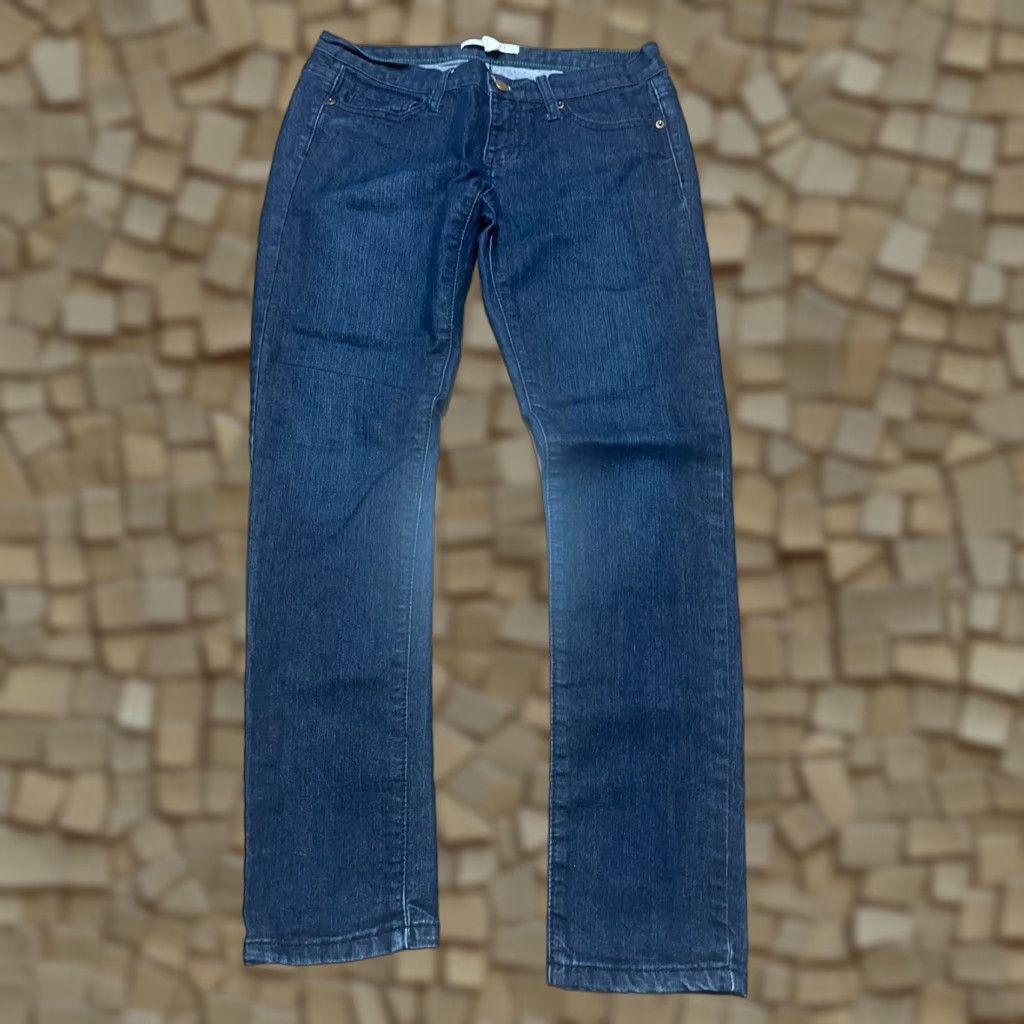 Denime 21 Denim Jeans Women's Size 28x29 Blue Denim Straight Leg Pockets Size 28" / US 6 / IT 42 - 1 Thumbnail
