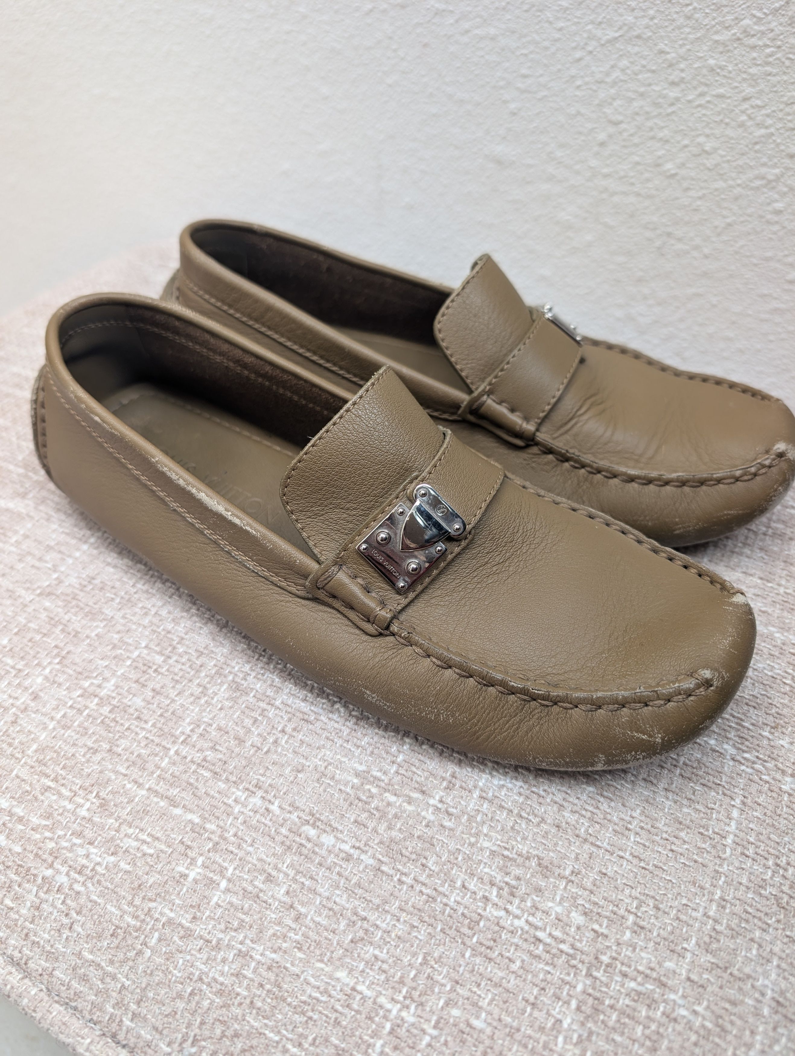 Louis Vuitton Men's Louis Vuitton Lombok Loafer - Cigar Tan - Size US 9 Size US 9 / EU 42 - 1 Thumbnail