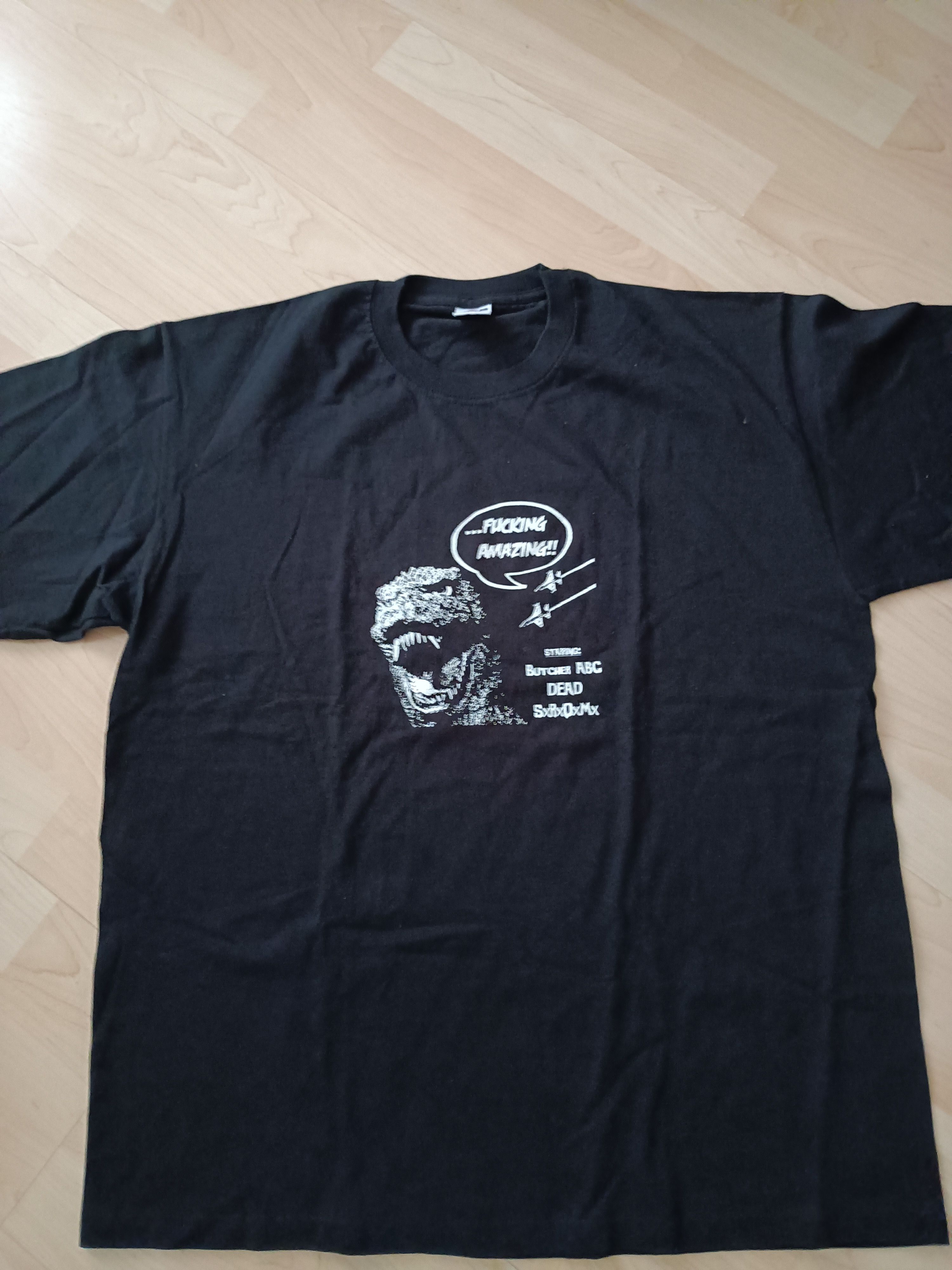 Band Tees Butcher ABC / Dead / S.R.O.M. "2009 german Tour" Death Grind Size US XL / EU 56 / 4 - 1 Thumbnail
