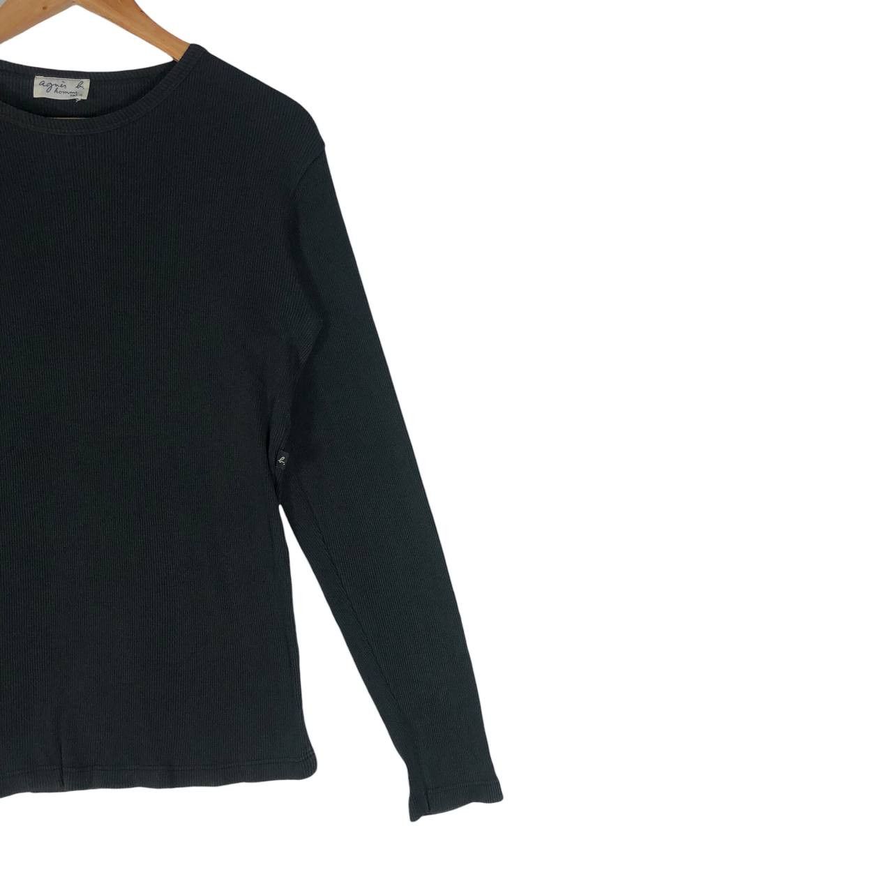 agnes b. Agnes B. Homme Paris Long Sleeve T-Shirt Size M / US 6-8 / IT 42-44 - 4 Thumbnail