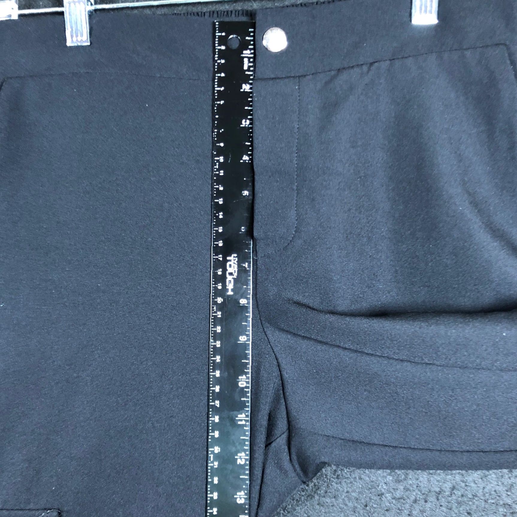Zara ZARA Women's Pants Black High Rise Loose Cargo Jogger M Size 32" / US 10 / IT 46 - 6 Thumbnail