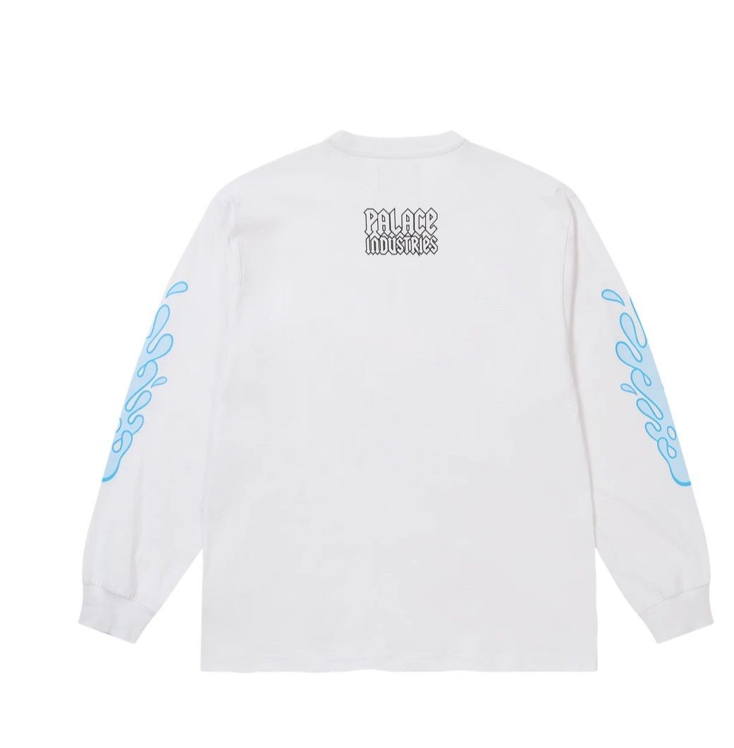 Palace world industries longsleeve white waterboy