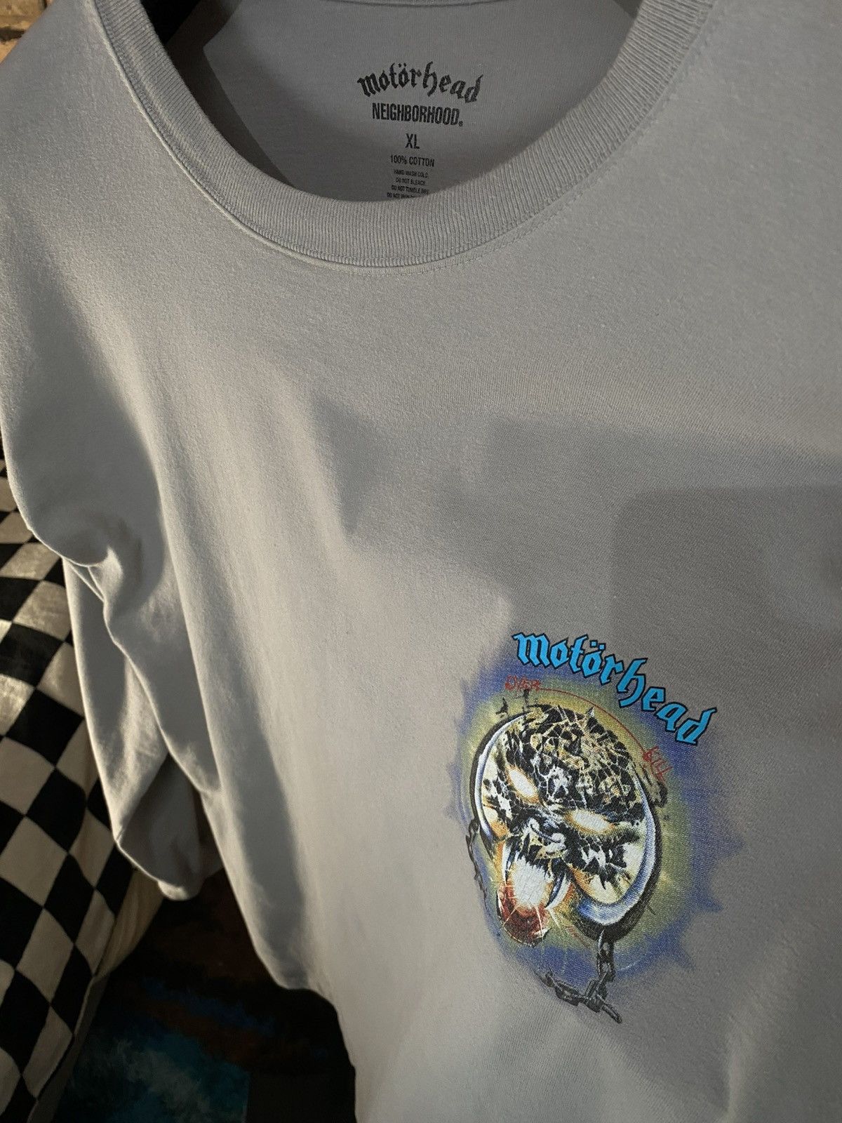 Neighborhood $148 JAPAN BAND METAL TEE MOTORHEAD NBHD LONG SLEEVE T SHIRT Size US XL / EU 56 / 4 - 8 Thumbnail