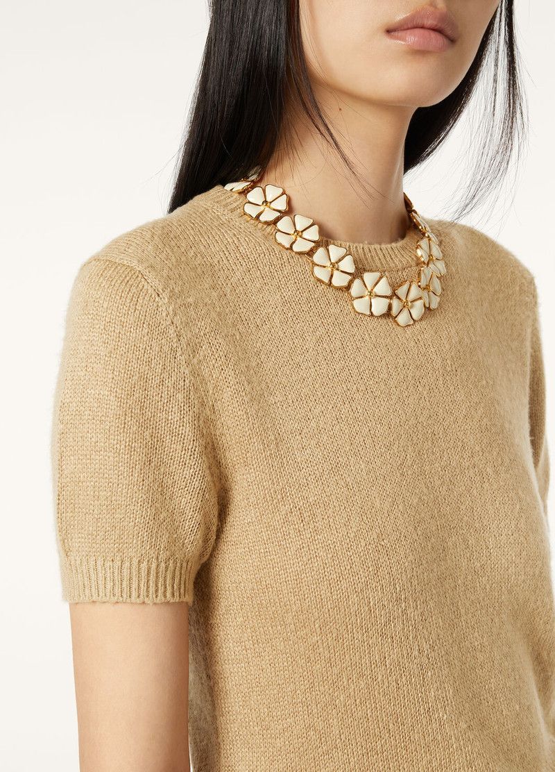 Loro Piana o1srvl11e0526 FAO9856 Brolo Crewneck Sweater Light Brown Size S / US 4 / IT 40 - 3 Thumbnail