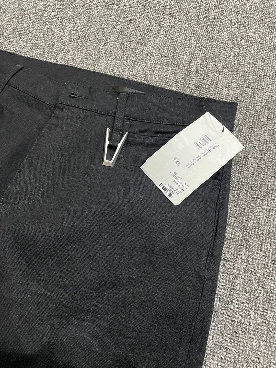1017 ALYX 9SM 1017 ALYX 9SM Black Jeans Size US 34 / EU 50 - 2 Thumbnail
