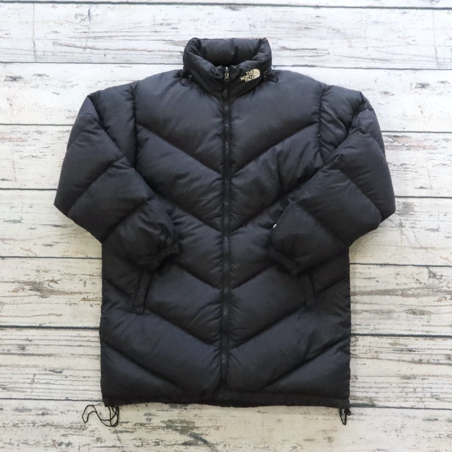 The North Face VINTAGE The North Face Shirt Jacket M Black 90s Quilted Puffer Trench Coat Men Size US M / EU 48-50 / 2 - 2 Thumbnail