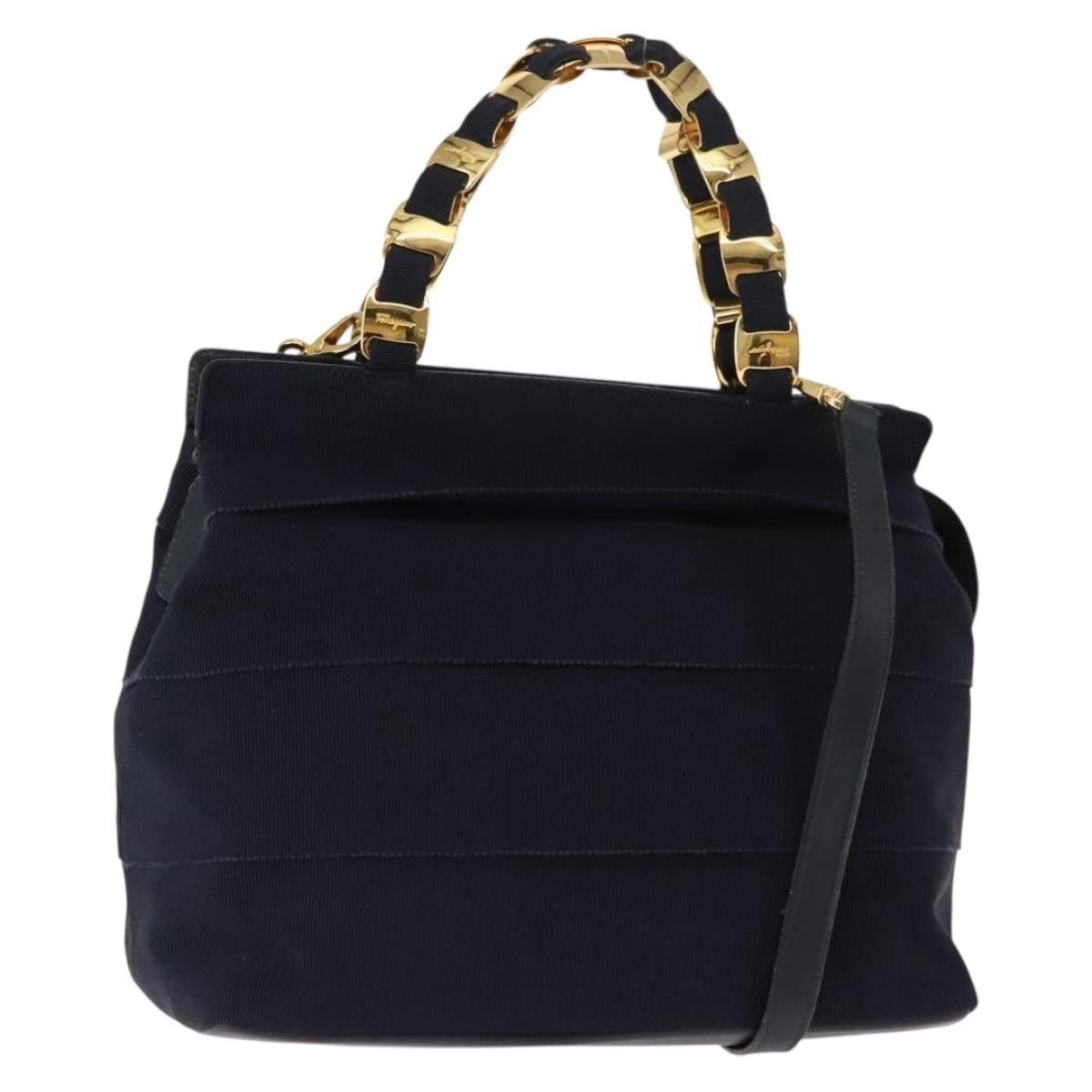 Salvatore Ferragamo Salvatore Ferragamo Vala Canvas Size ONE SIZE - 1 Thumbnail