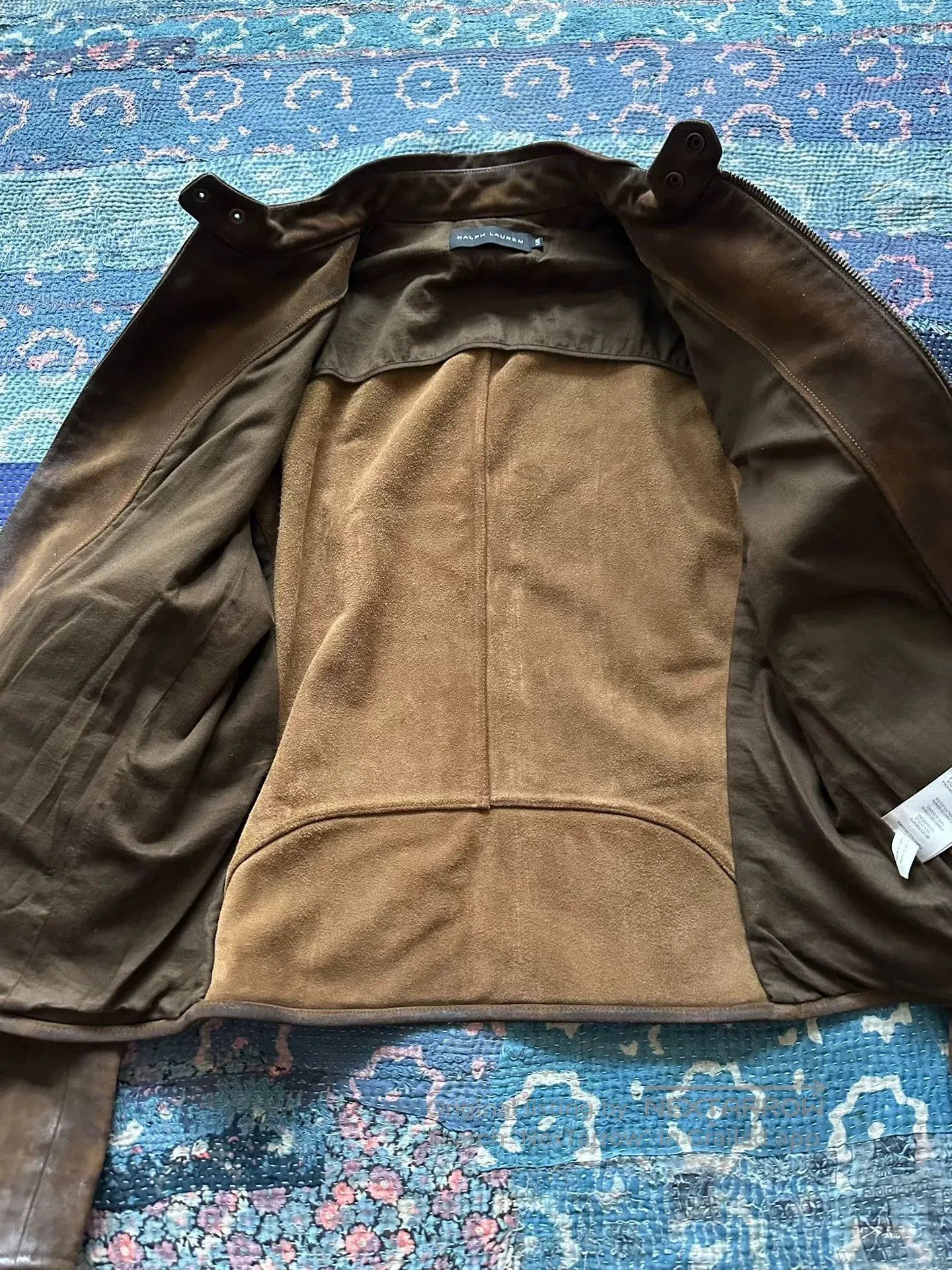 Ralph Lauren Black Label ralph lauren black label distressed leather jacket. Size US L / EU 52-54 / 3 - 8 Thumbnail