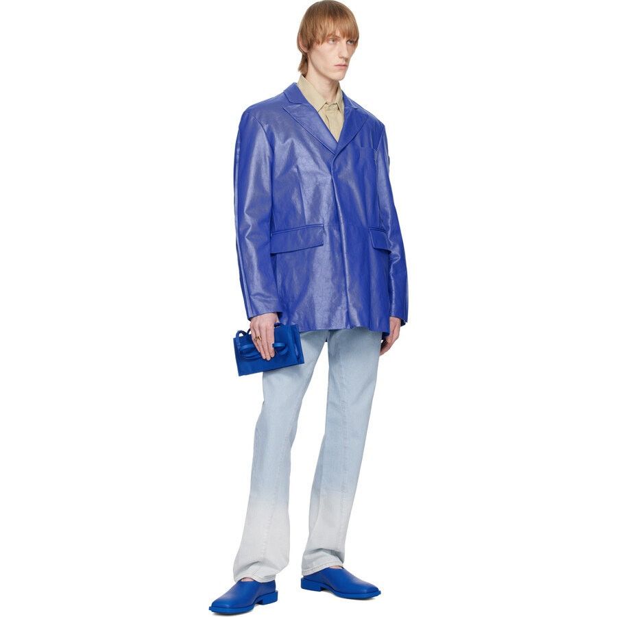 Ecco ECCO KOLLECTIVE X BIANCA SAUNDERS 43 ED MAGGOTY LOAFER BLUE Size US 10 / EU 43 - 6 Thumbnail