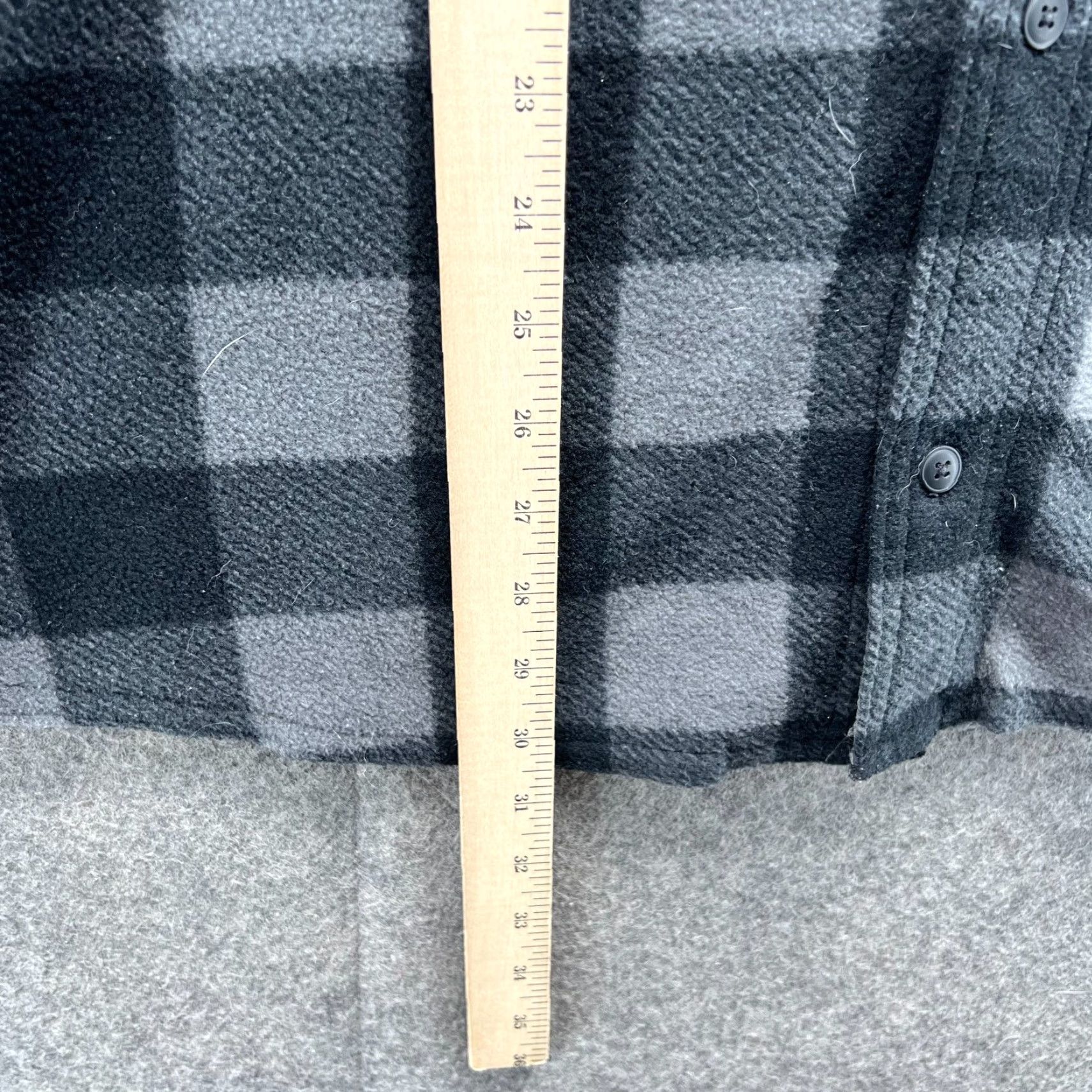 Wrangler VINTAGE Wrangler Shirt Men L Gray Plaid Pocket Button-Down Flannel Premium Size US L / EU 52-54 / 3 - 6 Thumbnail