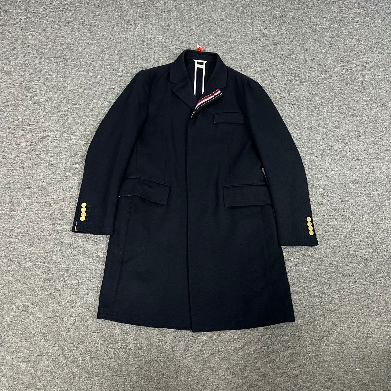 Thom Browne TB Stripe Lapel Suit Coat