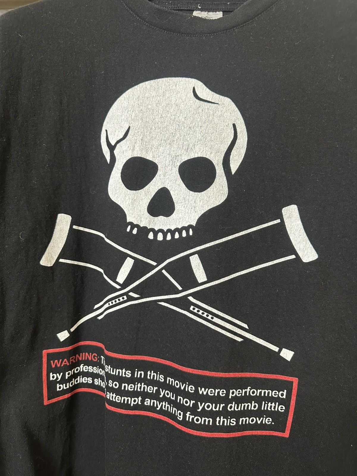 Vintage 🔥 03's Vintage Jackass Movie Film Skull Sigma Play Day Shirt Size US L / EU 52-54 / 3 - 3 Thumbnail
