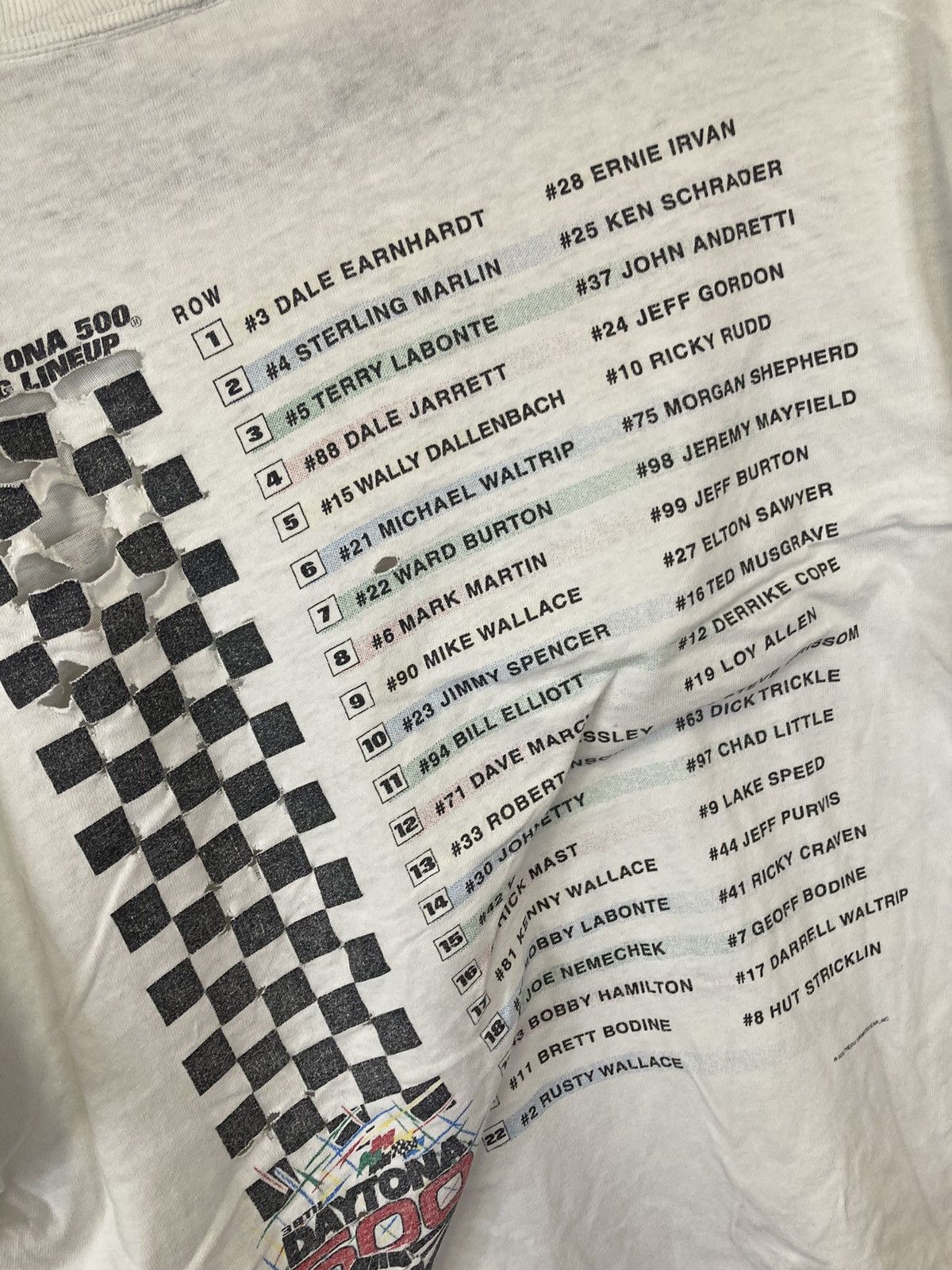 Anvil Anvil 38th Daytona 500 T-Shirt Thrashed Size US XL / EU 56 / 4 - 3 Thumbnail