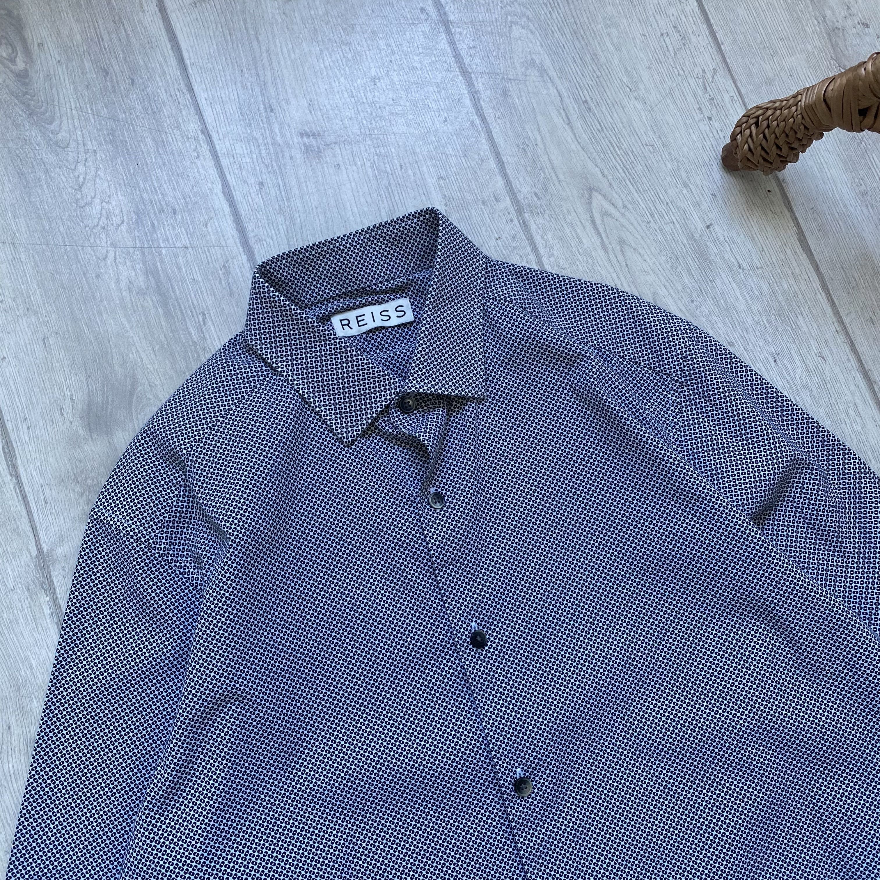 Reiss 👔 Luxury Reiss shirt button up oldmoney Long sleeve Size US L / EU 52-54 / 3 - 3 Thumbnail