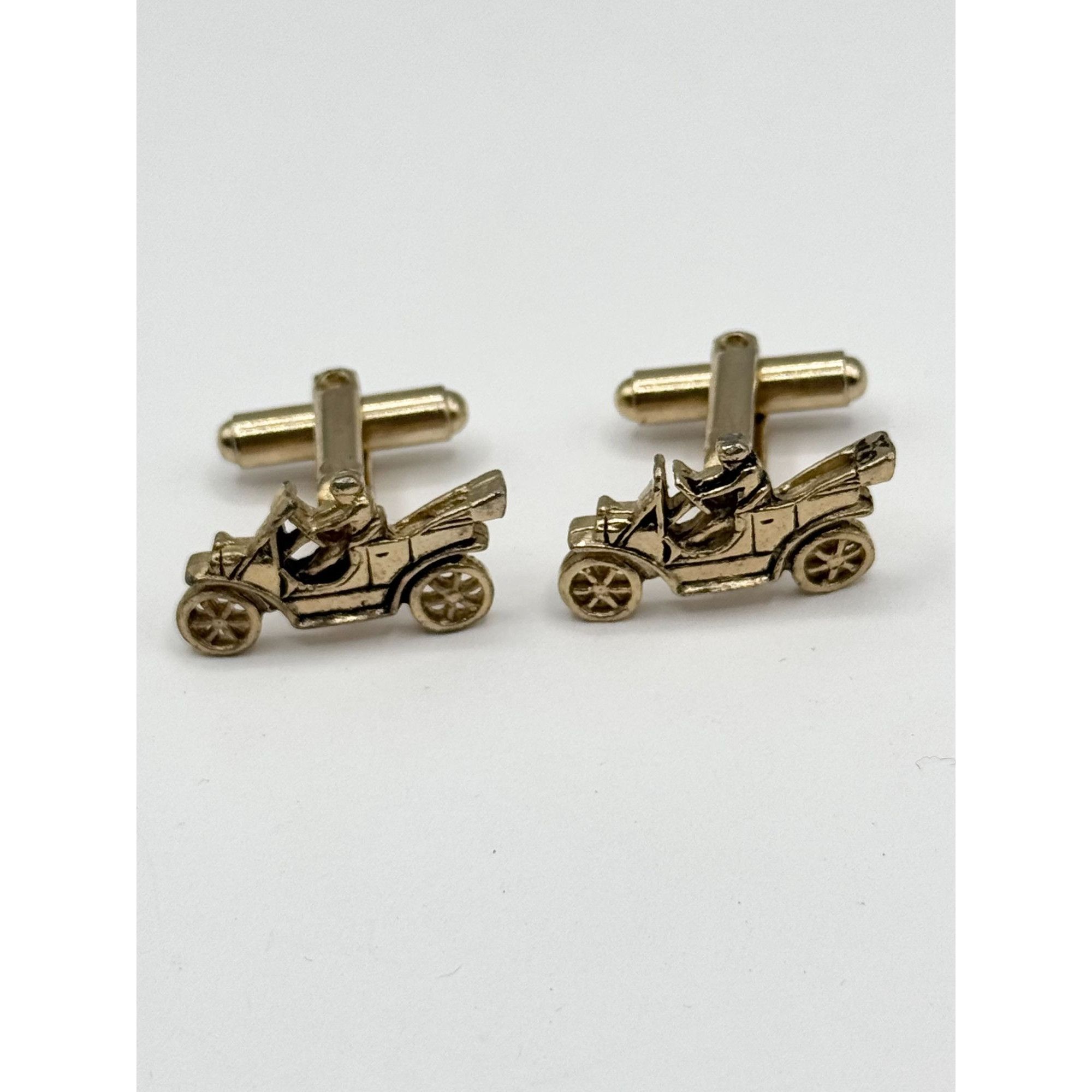 Vintage Vintage unisex motorcar car vehicle coach cuff links cufflin Size ONE SIZE - 3 Thumbnail