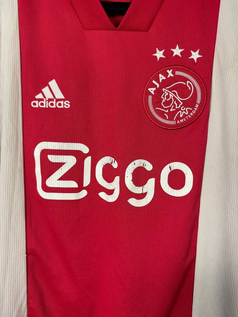Adidas × Vintage Vintage AJAX 2020/21 Adidas Soccer Jersey Blokcore L sz Size US L / EU 52-54 / 3 - 10 Thumbnail