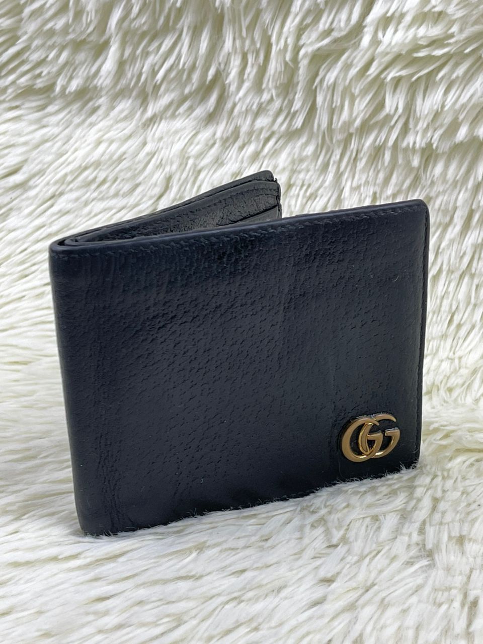 Gucci × Vintage Gucci GG Marmont Bi-Fold Leather Wallet Size ONE SIZE - 7 Thumbnail