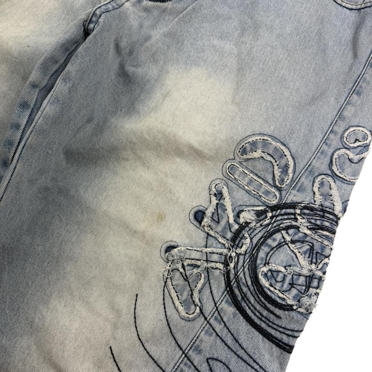 Akademiks Vintage Akademiks Embroidered Baggy Denim Jeans - Waist: 40 Size US 40 / EU 56 - 2 Thumbnail