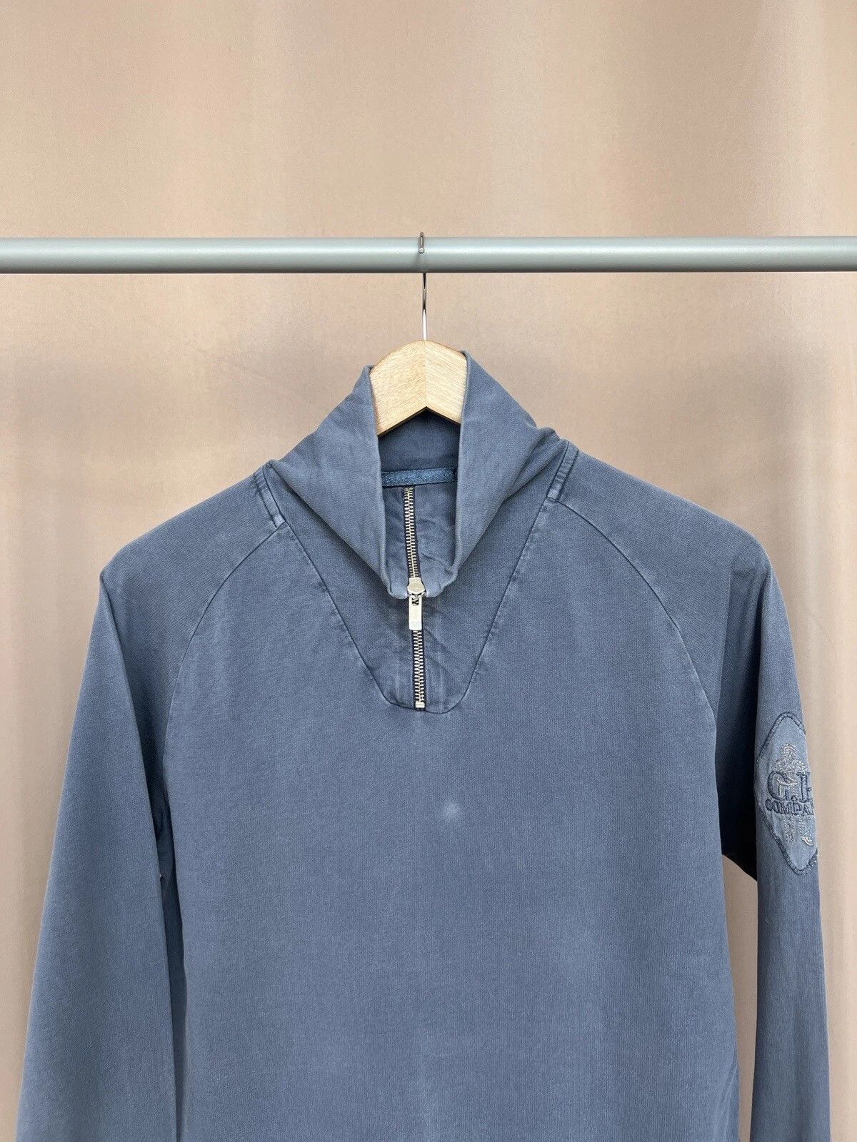 C.P. Company C.P. Company Embroidered Sleeve Logo Sweatshirt Mens Size M Size US M / EU 48-50 / 2 - 2 Thumbnail