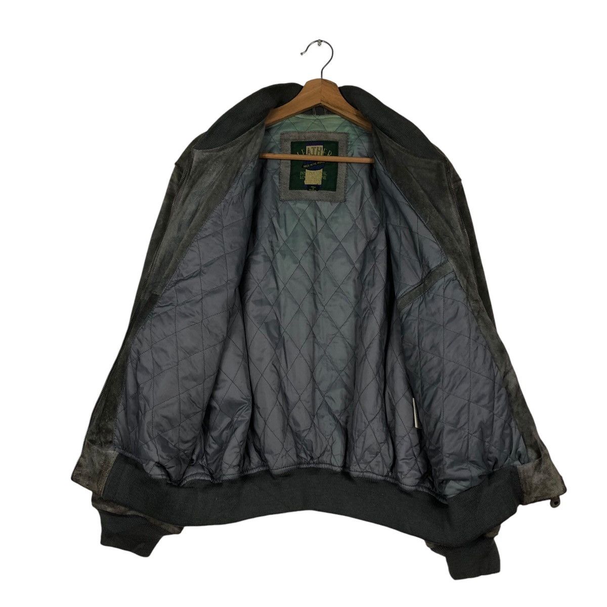Japanese Brand 📌Vintage Genuine Leather Jacket Bomber Biker World Size US L / EU 52-54 / 3 - 14 Thumbnail