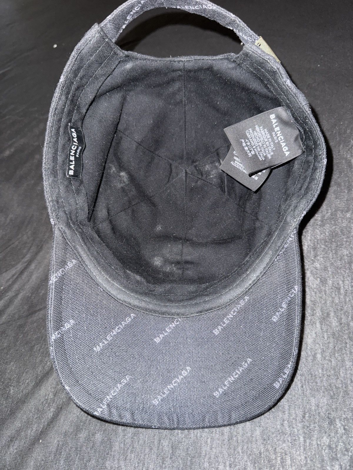 Balenciaga Balenciaga All Over Hat Size ONE SIZE - 3 Thumbnail